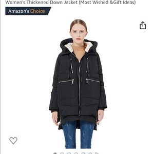 Orolay Thickened Down Jacket (black)